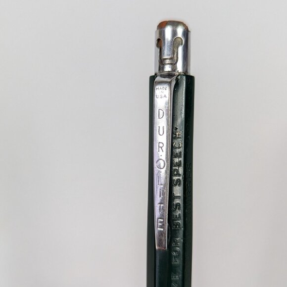 Vintage Durolite First Prize Best Speech Dale Carnegie Courses Mechanical Pencil - Picture 4 of 6